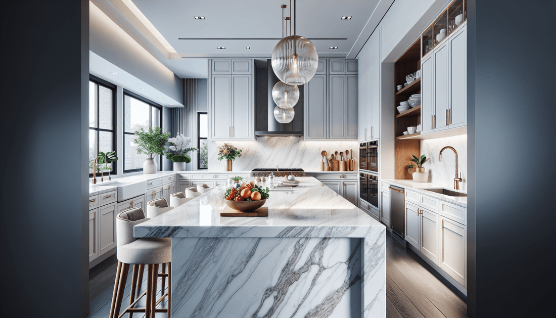 Stunning White Quartz Countertops: Pictures, Ideas, and Inspirations - Zicana Boutique