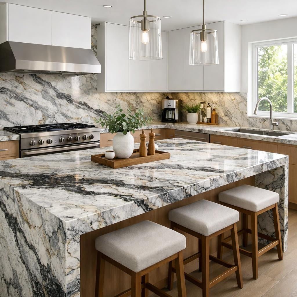 Sutherland Cambria: Elevate Spaces with Premium Stone Designs - Zicana Boutique