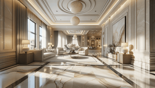 Taj Mahal Quartzite 75x75 Elegance for Luxe Interiors - Zicana Boutique