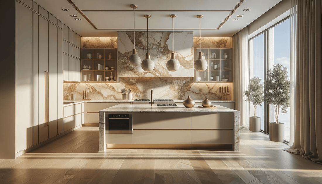 Taj Mahal Quartzite Beige Elegance for Timeless Interior Design - Zicana Boutique