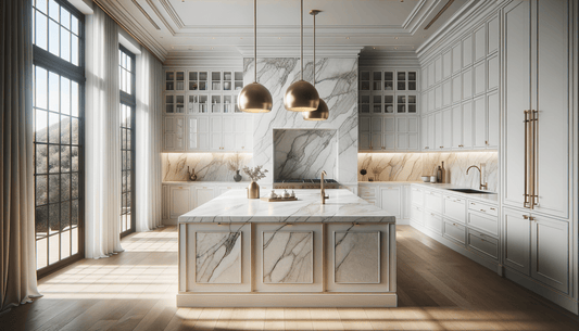 Taj Mahal Quartzite Brushed Elegance for Luxe Interiors - Zicana Boutique