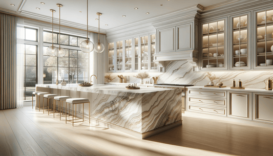 Taj Mahal Quartzite Charlotte NC Guide for Design Pros - Zicana Boutique