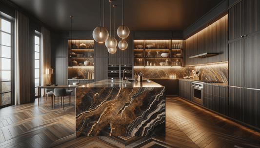 Taj Mahal Quartzite Dark: Timeless Stone for Bold Designs - Zicana Boutique