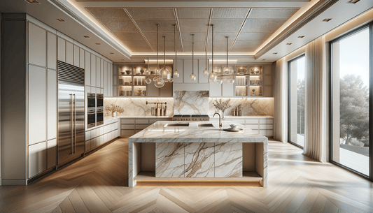 Taj Mahal Quartzite Denver Inspiration for Luxury Stone Designs - Zicana Boutique