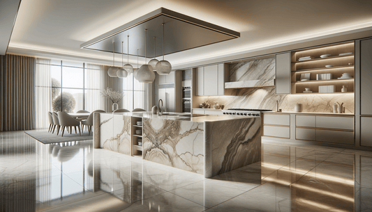 Taj Mahal Quartzite Edges for Luxurious Custom Surfaces - Zicana Boutique