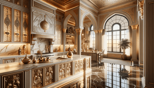 Taj Mahal Quartzite Egypt Inspiration for Luxurious Stone Designs - Zicana Boutique