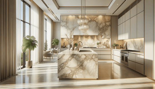Taj Mahal Quartzite from Brazil Elevates Luxury Stone Design - Zicana Boutique