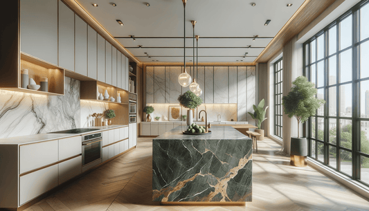 Taj Mahal Quartzite Green Ideas for Luxurious Interior Design - Zicana Boutique