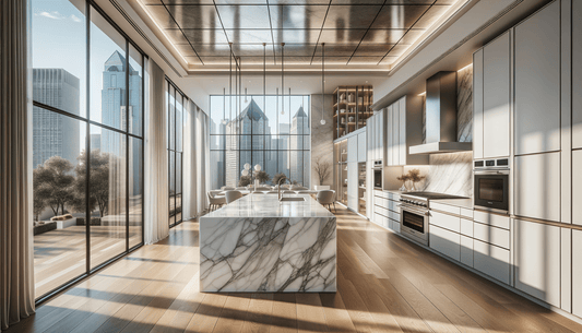 Taj Mahal Quartzite Kansas City Luxury Stone Design Solutions - Zicana Boutique