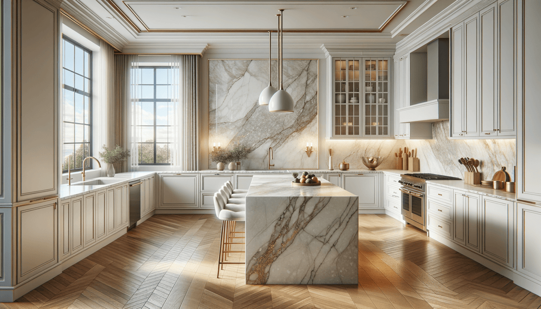 Taj Mahal Quartzite Kitchen Photos for Inspired Luxury Designs - Zicana Boutique