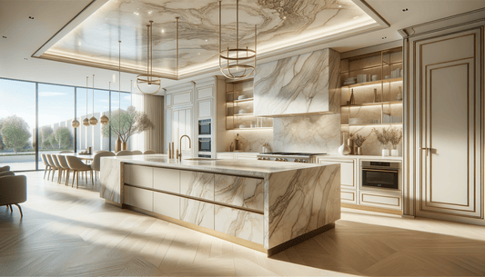 Taj Mahal Quartzite Kitchen Price Guide for Luxury Projects - Zicana Boutique