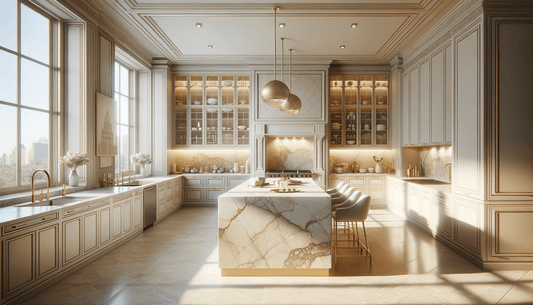 Taj Mahal Quartzite Kitchen Reviews for Luxury Stone Solutions - Zicana Boutique