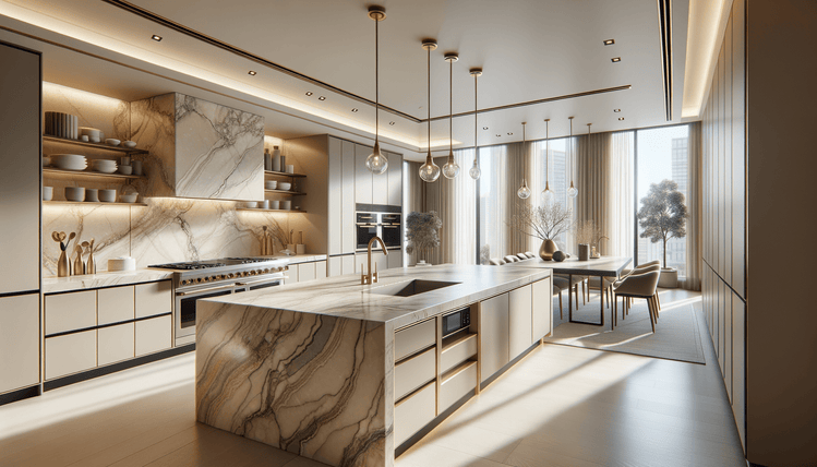 Taj Mahal Quartzite Kitchen Sink Ideas for Luxe Designs – Zicana Boutique