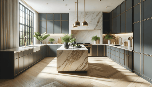 Taj Mahal Quartzite Leathered Reviews for Design Professionals - Zicana Boutique