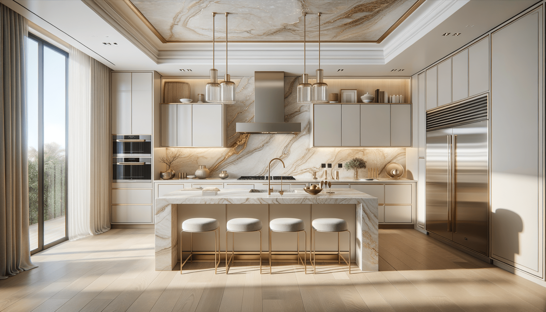 Taj Mahal Quartzite Level Guide for Luxury Stone Projects – Zicana Boutique