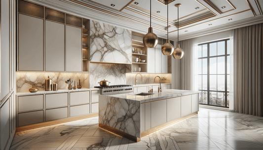 Taj Mahal Quartzite or Marble for Timeless Luxury Interiors - Zicana Boutique