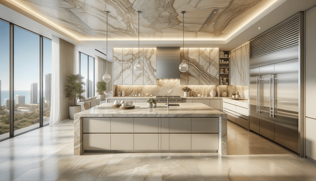 Taj Mahal Quartzite Pros and Cons for Luxury Surfaces - Zicana Boutique