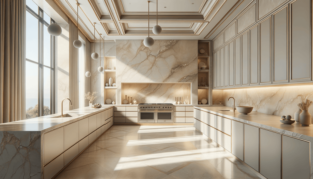 Taj Mahal Quartzite Seamless Texture Ideas for Luxe Spaces - Zicana Boutique