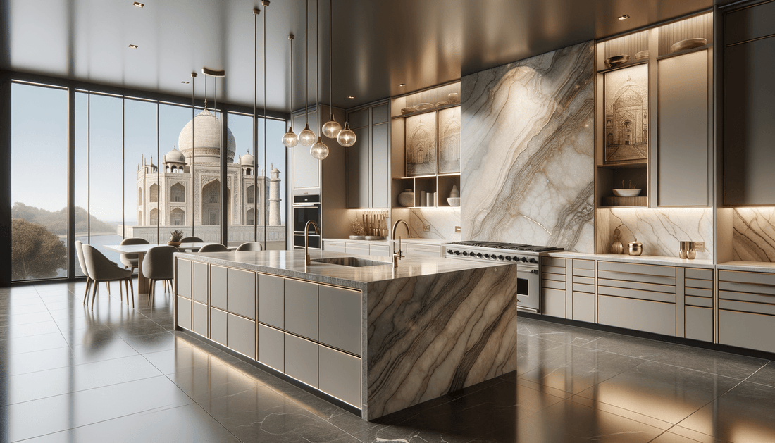 Taj Mahal Quartzite Thickness Guide for Luxury Stone Projects - Zicana Boutique