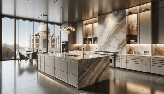 Taj Mahal Quartzite Thickness Guide for Luxury Stone Projects - Zicana Boutique