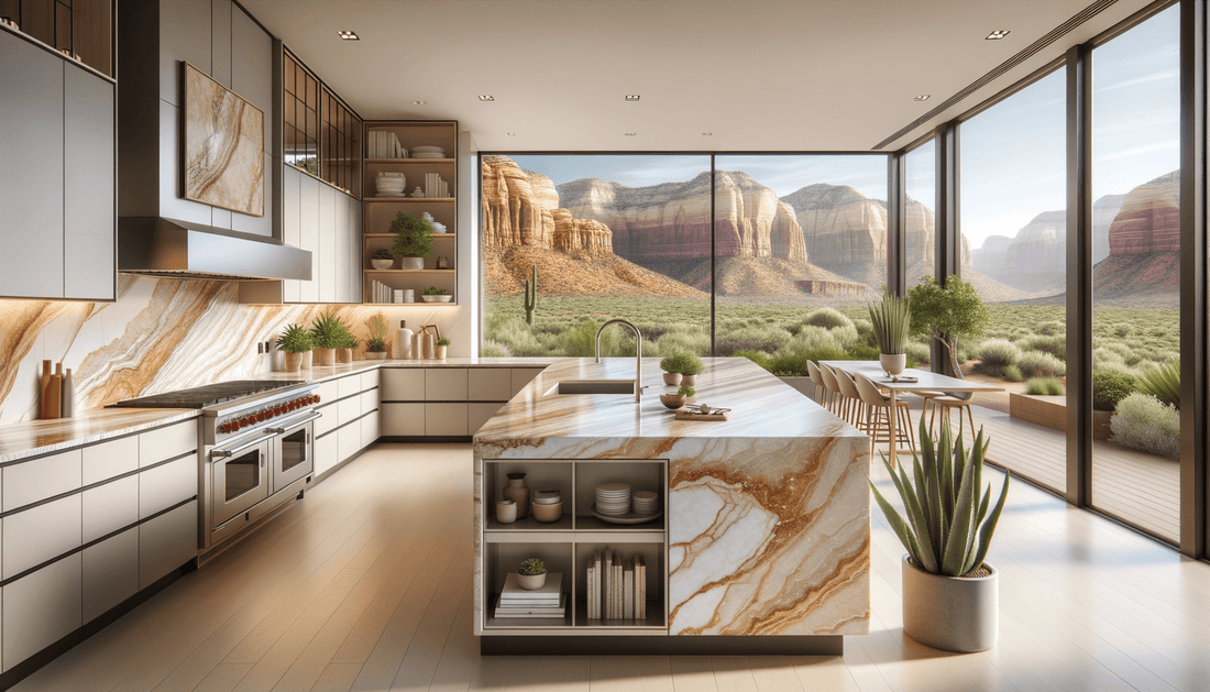 Taj Mahal Quartzite Utah Guide for Luxe Design Solutions - Zicana Boutique