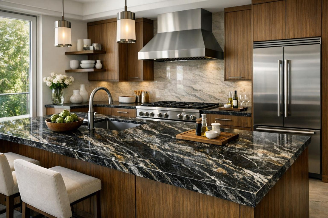 Tempest Black Quartzite Elegance at Zicana Boutique - Zicana Boutique