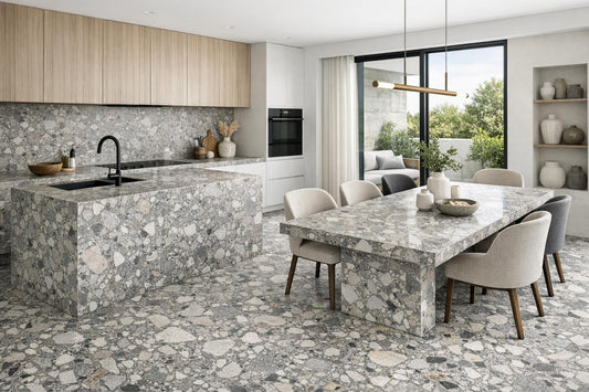 Terrazo Ceppo Neolith Insights for Designers and Builders - Zicana Boutique