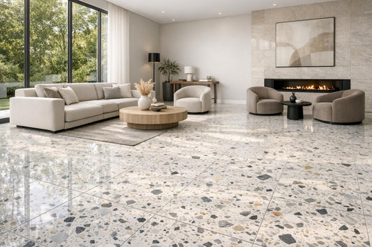 Terrazzo Flooring Tiles: Elevate Spaces with Versatile Elegance - Zicana Boutique