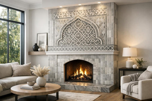 Tile Fireplace Designs: Elevate Your Home’s Elegance - Zicana Boutique