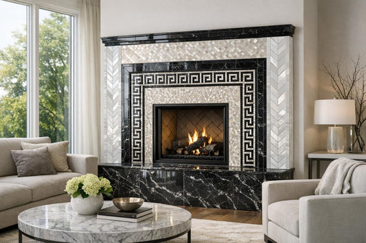 Tiling Fireplace Ideas: Elevate Design with Zicana's Expertise - Zicana Boutique