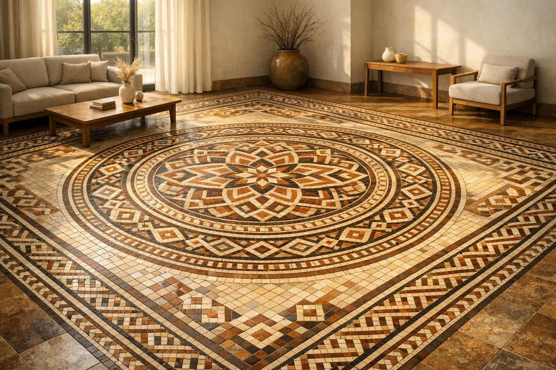 Tiling Mosaic Floor: Expert Solutions for Elegant Spaces - Zicana Boutique