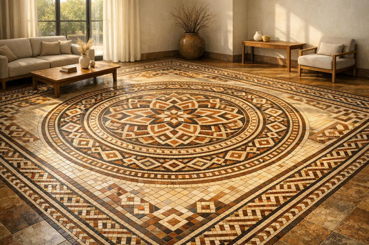Tiling Mosaic Floor: Expert Solutions for Elegant Spaces - Zicana Boutique