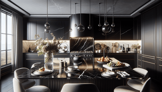 Timeless Elegance: Black Marble Countertops for Luxurious Interiors - Z Boutique by Marble Couture