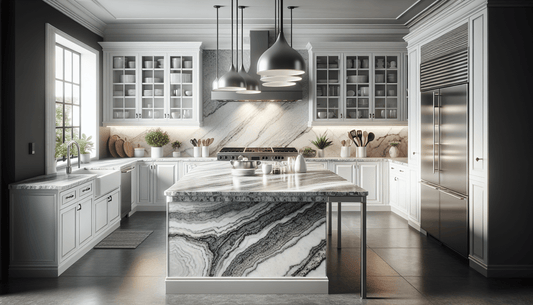 Timeless Elegance: White and Grey Granite Countertops for Homeowners and Pros - Z Boutique by Marble Couture