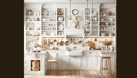 Timeless White and Warm Kitchen Designs for Inspired Living - Z Boutique by Marble Couture