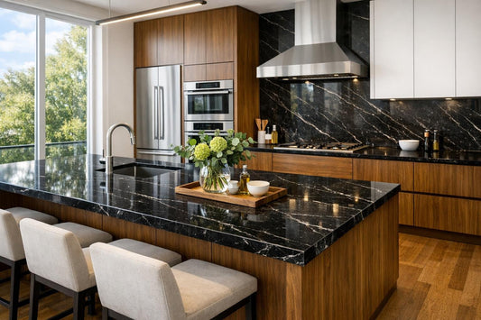 Titanium Black Raphael Porcelain: Luxury and Versatility Unveiled - Zicana Boutique