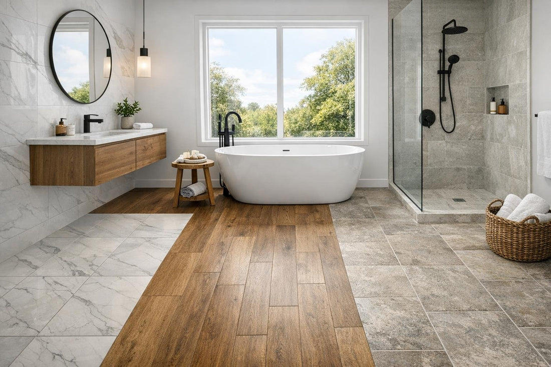 Top Bathroom Flooring Solutions for Style and Durability - Zicana Boutique