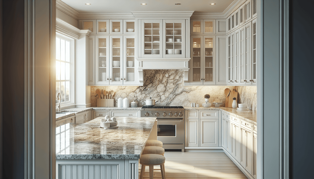 Top Granite Countertop Colors That Elevate White Cabinet Designs - Zicana Boutique