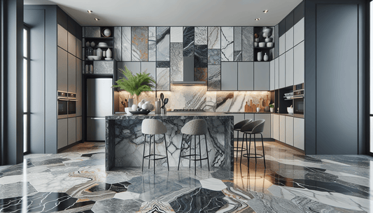 Top Granite & Marble Colors for Modern Kitchen Designs - Z Boutique by Marble Couture