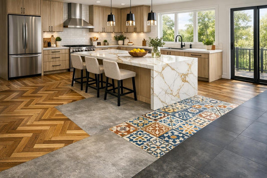 Top Kitchen Flooring Ideas: Elevate Your Space with Style - Zicana Boutique