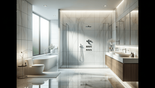 Transform Shower Walls with Extra Large Porcelain Slabs Today - Zicana Boutique