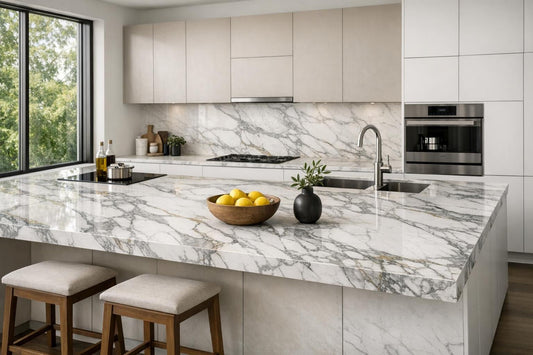 Transform Spaces with Arabescato Laminam's Elegance and Durability - Zicana Boutique