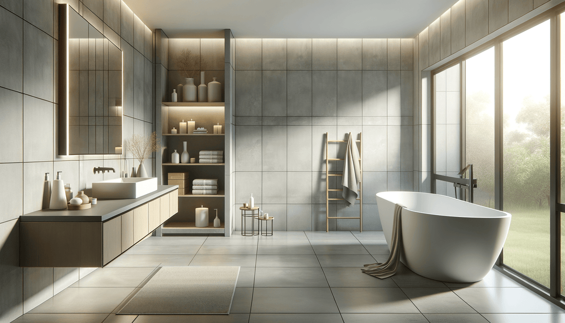 Transform Spaces with Armani Gris Raphael Porcelain Tile - Zicana Boutique