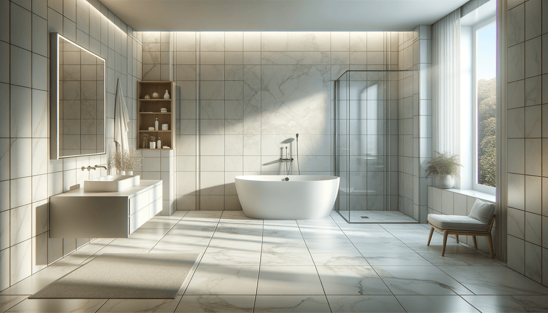 Transform Spaces with Bianco Dolomiti Raphael Porcelain Tile - Zicana Boutique