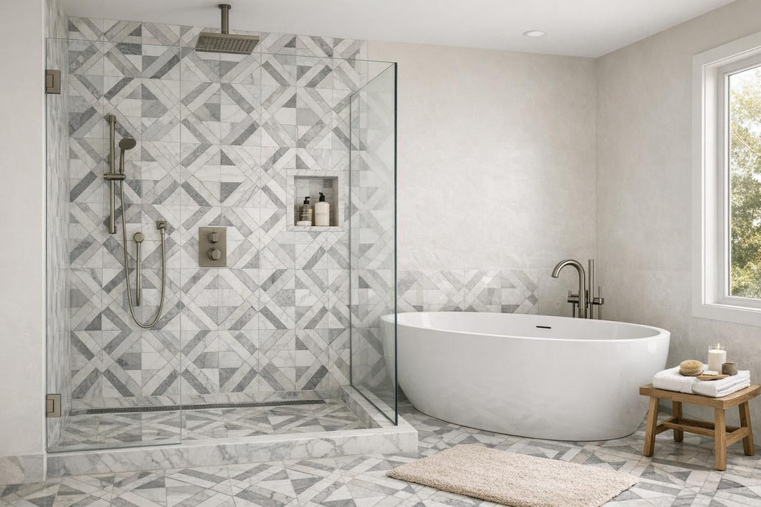 Transform Spaces with Callen Course Square Tiles - Zicana Boutique - Zicana Boutique