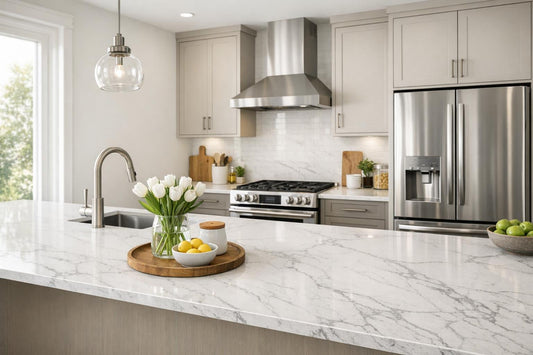Transform Spaces with Carrera White Tessa Quartz Expertise - Zicana Boutique