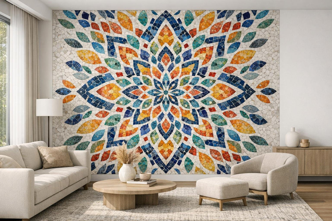 Transform Spaces with Decova Caleidos Bianco Mosaic - Zicana Boutique