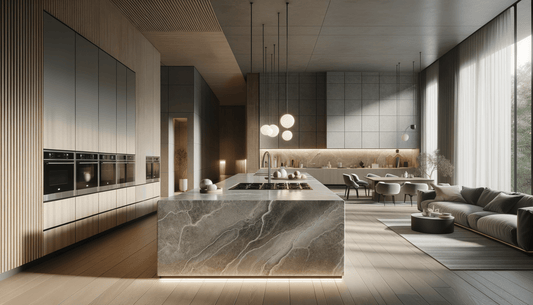 Transform Spaces with Elegant Florim Stone Grey Surfaces - Zicana Boutique