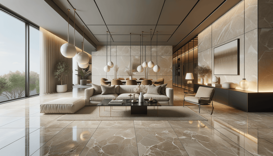 Transform Spaces with Latte Marble Terrazzo by Zicana Boutique - Zicana Boutique