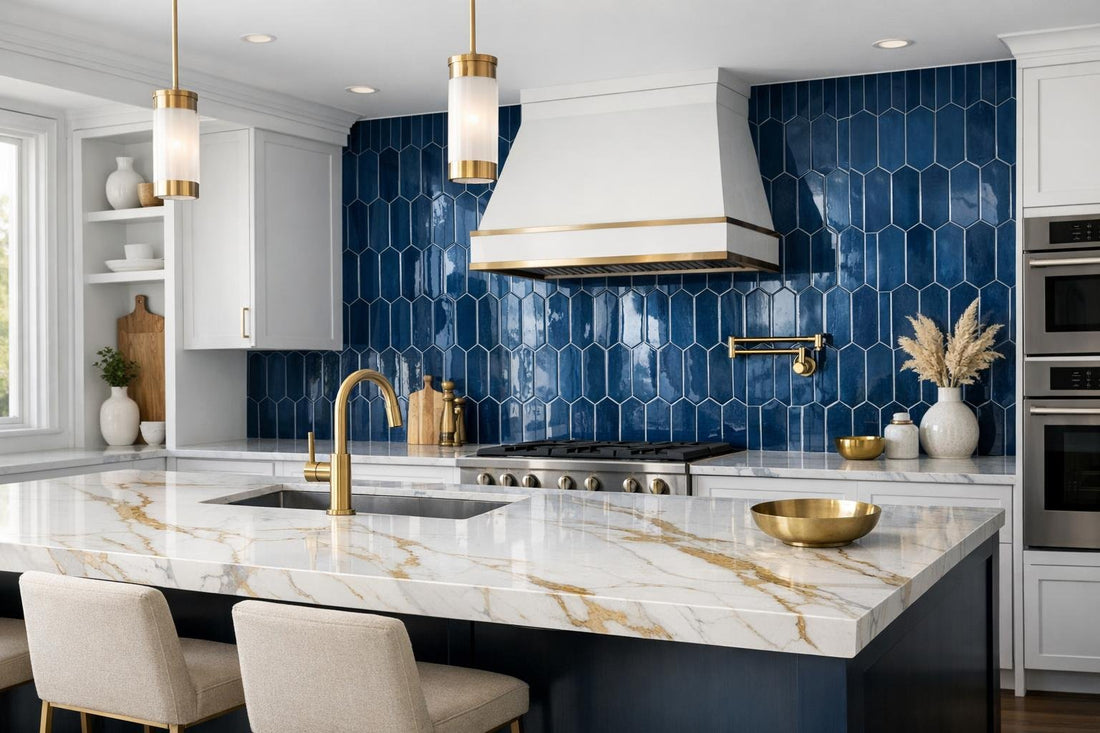 Transform Spaces with Luxurious Blue Tile Design Solutions - Zicana Boutique